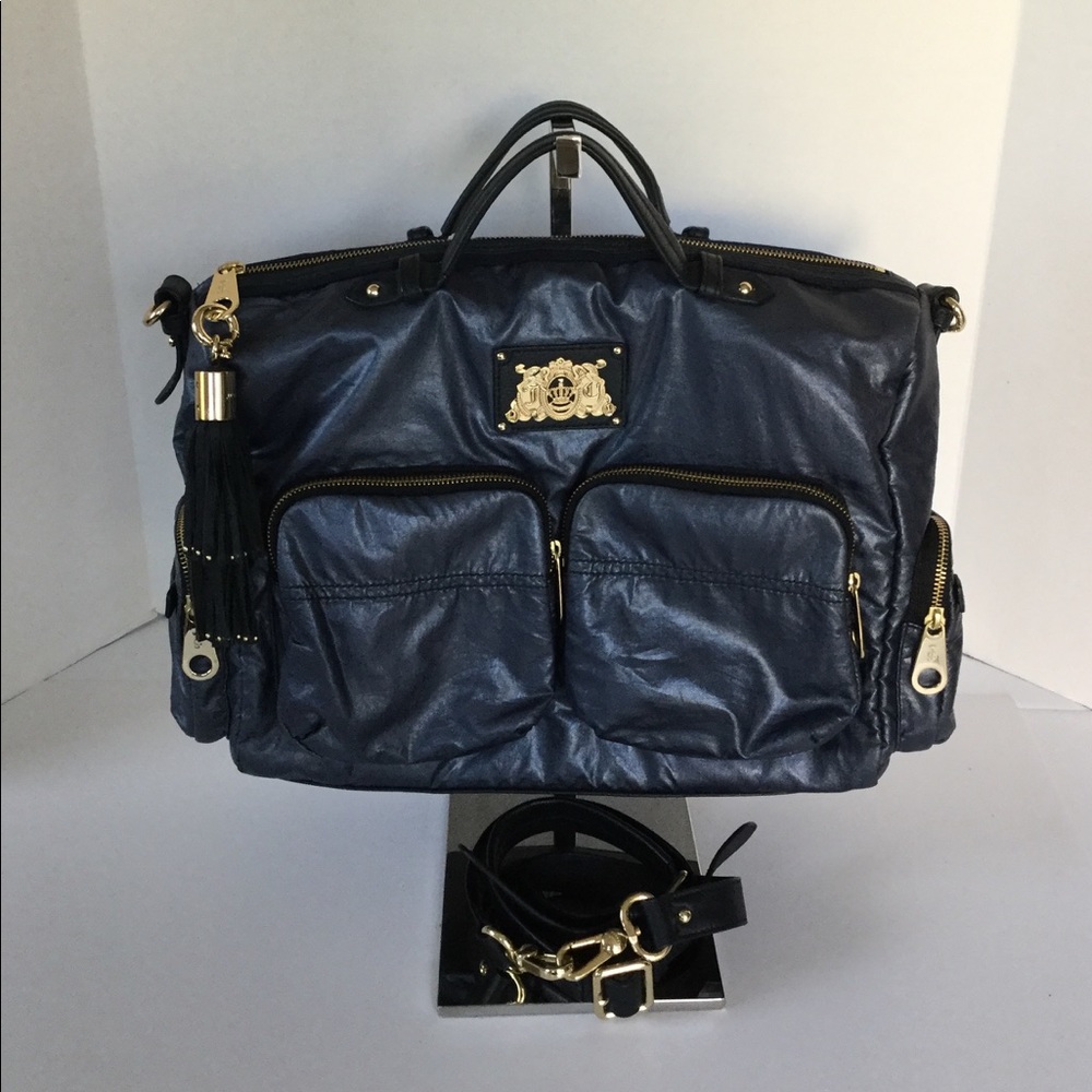 Juicy Couture Large Blue Duffel Bag